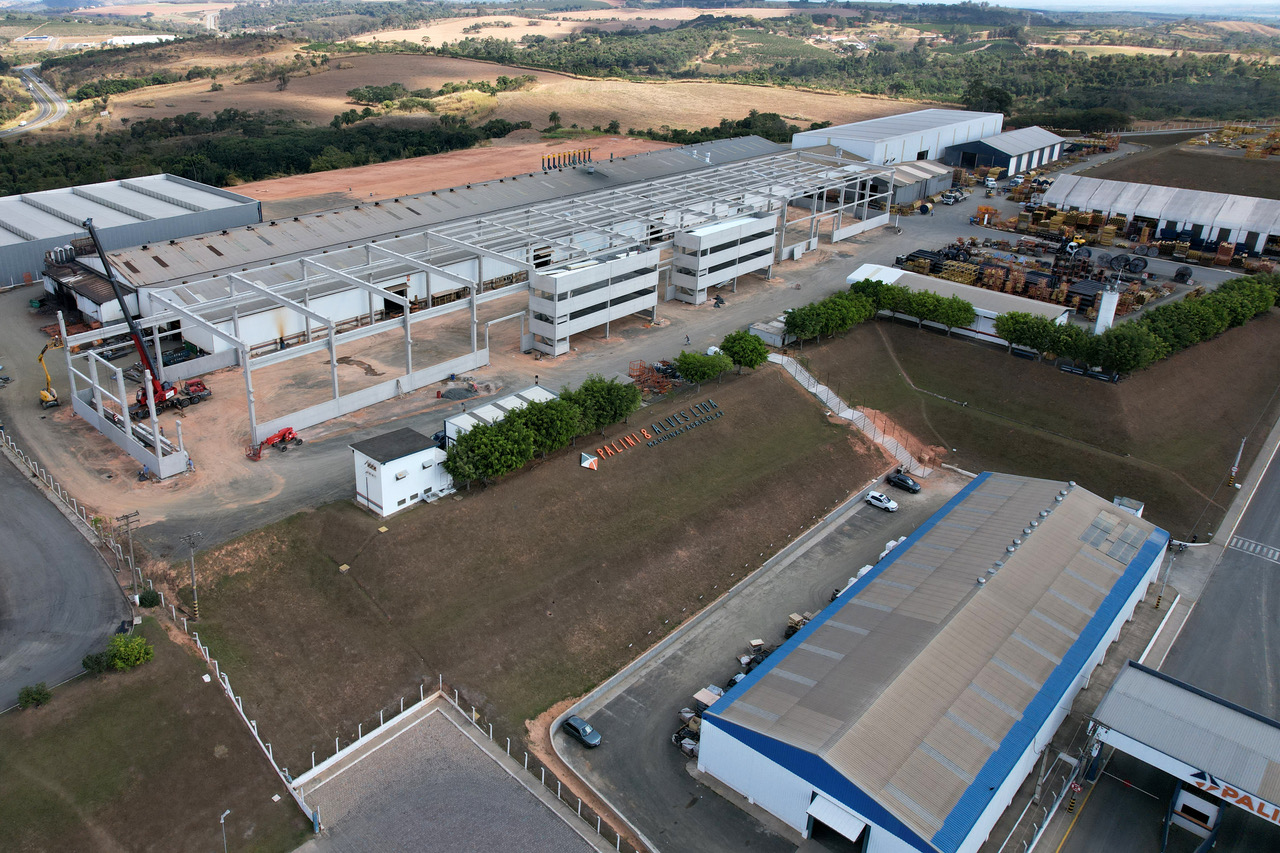 Palinialves amplia fábrica e avança rumo à Indústria 4.0 com obra que já ultrapassa 50% de execução
